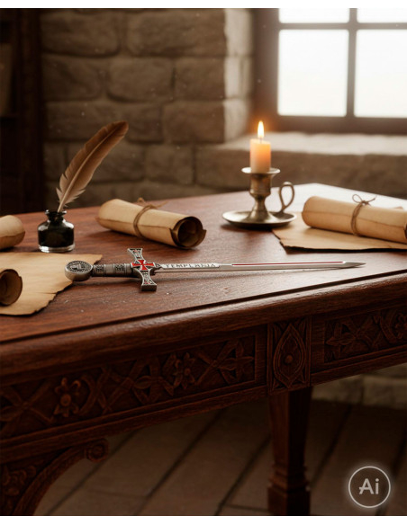 Pak støtte åb-kort og Templarkasket