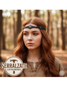 Celtic Diadem Livets Træ i sort