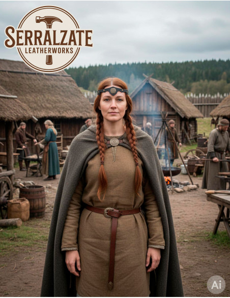 Diadema Vikinga-Celta ráfagas de...