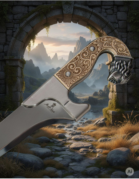 Sølv iberisk falcata