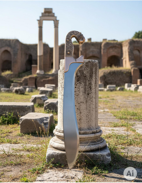 Bronze iberisk falcata