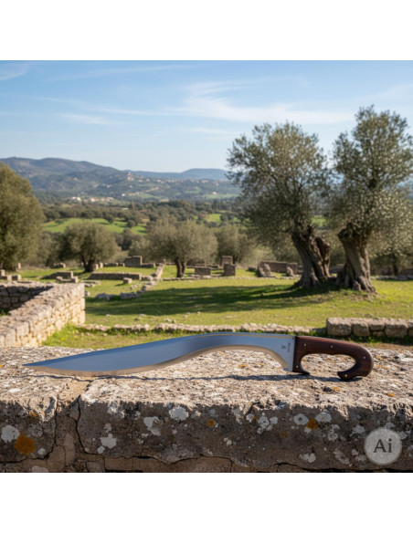 Functionele Iberische falcata, kling...