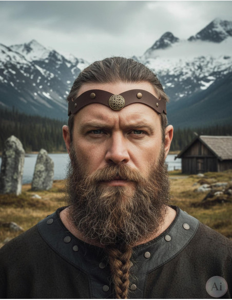 Viking Tiara mit keltischen Knoten...