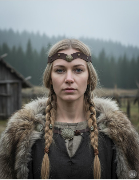 Viking Tiara mit keltischen Knoten...