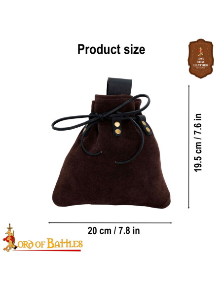 Mittelalterliche Gürteltasche mit... Mittelalterliche Gürteltasche mit...