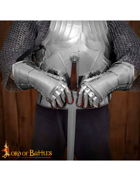 Cuirassier-handsker S. XVI-XVII,...