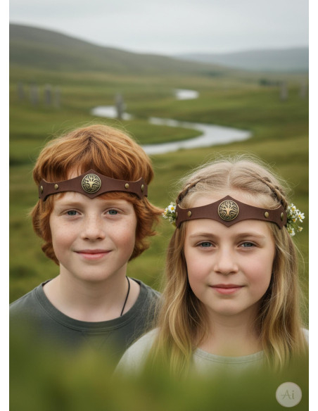 Viking Tiara esdoorn Yggdrasil in bruin