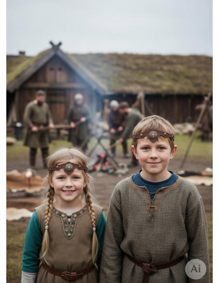 Tiara Celta-Vikinga Crann Bethadh en...