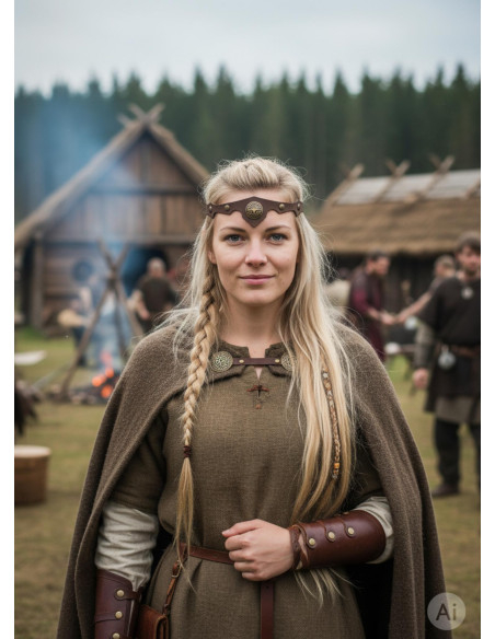 Tiara Celta-Vikinga Crann Bethadh en...