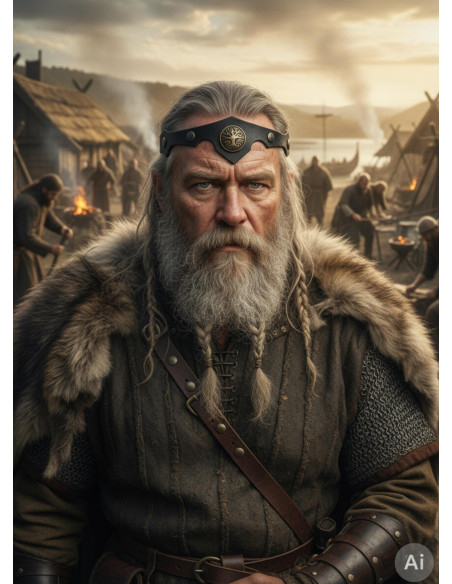 Tiara Celta-Vikinga Crann Bethadh en...