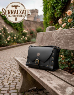 Bolso Explorador, tipo bandolera, en negro