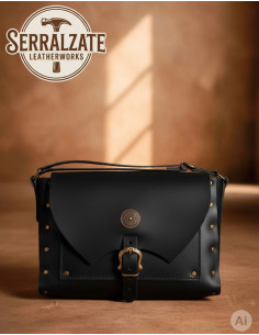 Bolso Explorador, tipo bandolera, en negro 2
