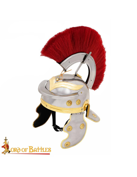 Casco imperial Galo Romano en acero...