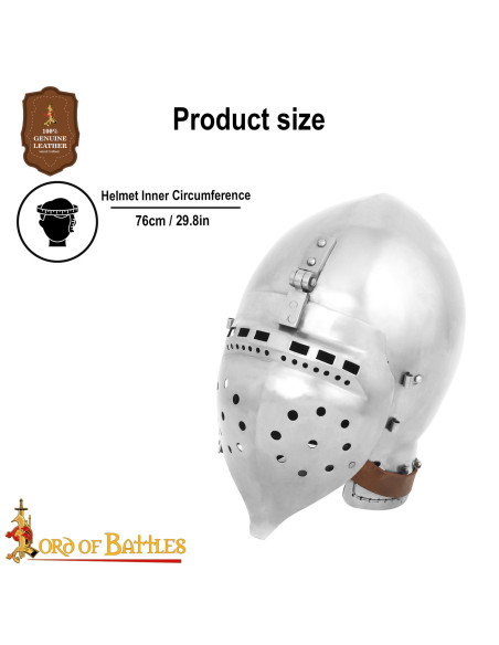 Mittelalterlicher Helm aus den...