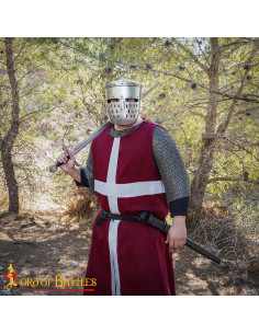 Yelmo Caballeros Cruzados, S. XII-XIII (calibre 18) 2