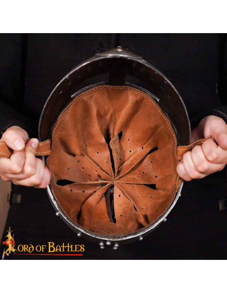 Spangenhelm-Harnischhelm für Ritter,...