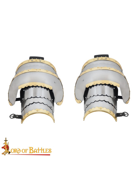 Middeleeuwse schouderstukken van...