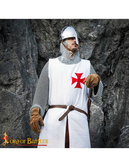 Medieval handsker i ruskind, sort farve