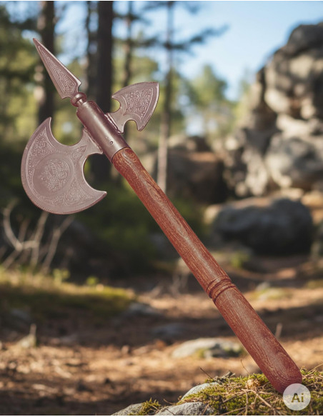 Gammel middelalderøkse, 61 cm.