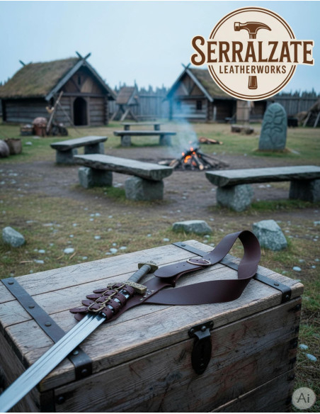 Tahalí af typen bælte med...