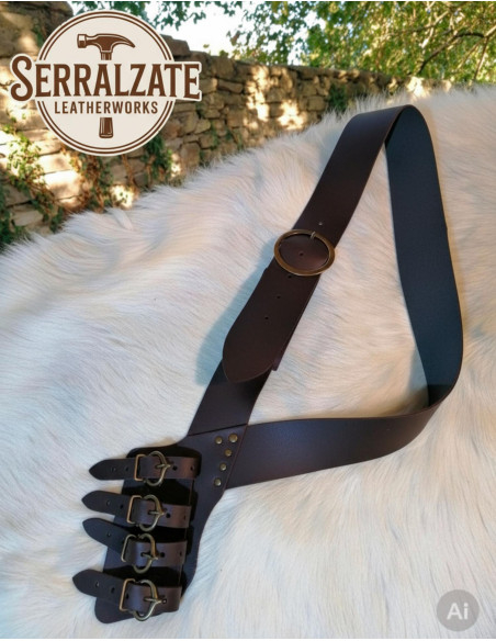 Tahalí tipo bandolera auto-ajustable...