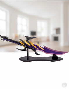 Uofficiel kort sværd Antares Fangs fra Solo Leveling
