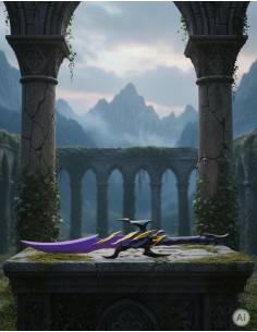 Onofficiële korte zwaard Antares Fangs van Solo Leveling 2