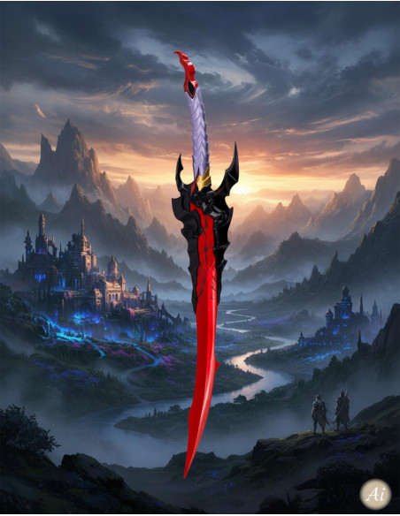 Uofficiel kort sværd Kamish's Vrede,...