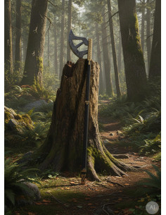 Hacha no oficial de paseo de Gimli del Señor de los Anillos 2
