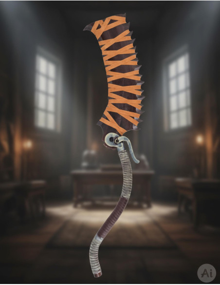 Arma de truco no oficial Saw cleaver...