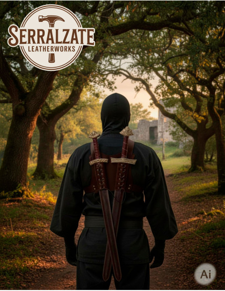 Rückenseitiger Ninja-Tahalí für zwei...