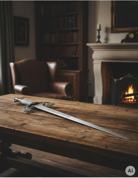 Tizona Cid-zwaard, rustieke afwerking