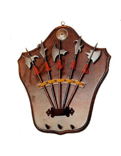 Soporte medieval para colgar llaves