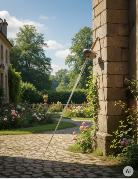 Spanischer dekorativer Degen, vernickelt