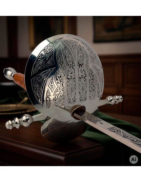 Decoratief schede van schelpen,...