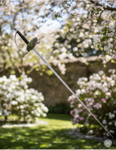 Dekorativer Muschel-Degen, rustikal