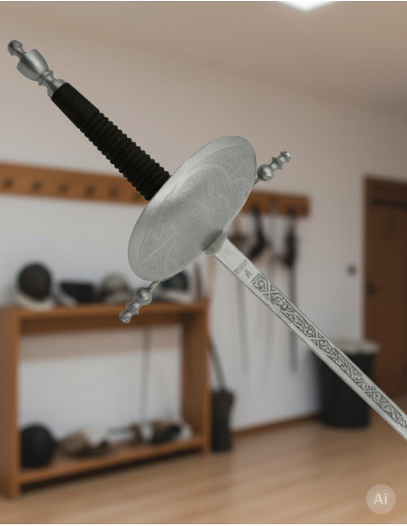 Dekorativt muslingeskjold, rustikt