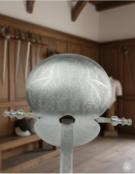 Decoratief schelpenfloret, rustiek