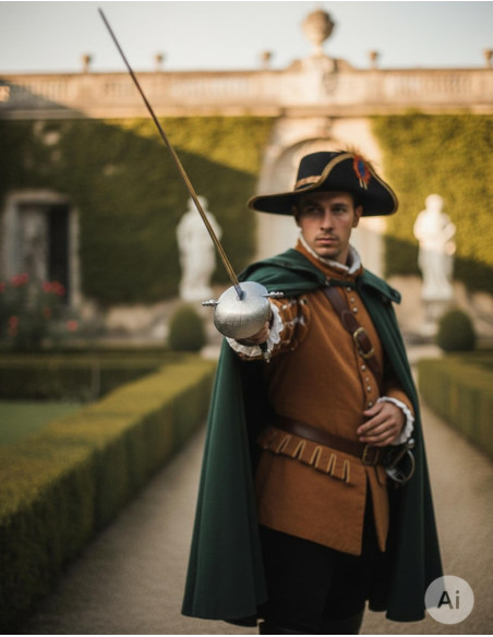 Dekorativt muslingeskjold, rustikt