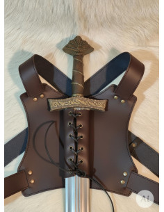 Ninja Rugzak voor een zwaard, bruin