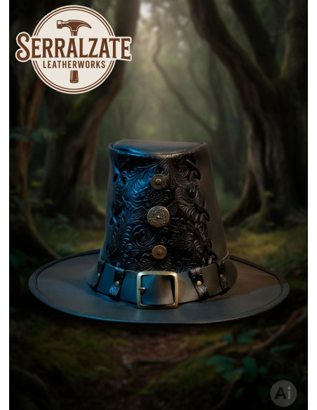 Johann heksejæger deluxe hat, sort