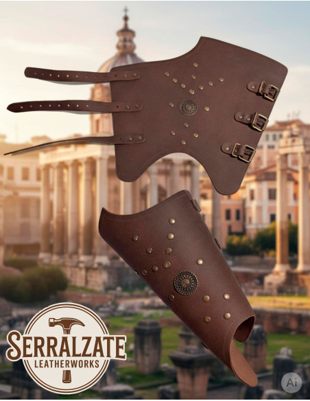 Grebas legionario romano, marrones