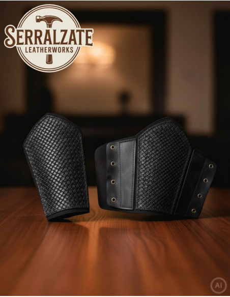 Vikingekonge Haakon armbånd i sort