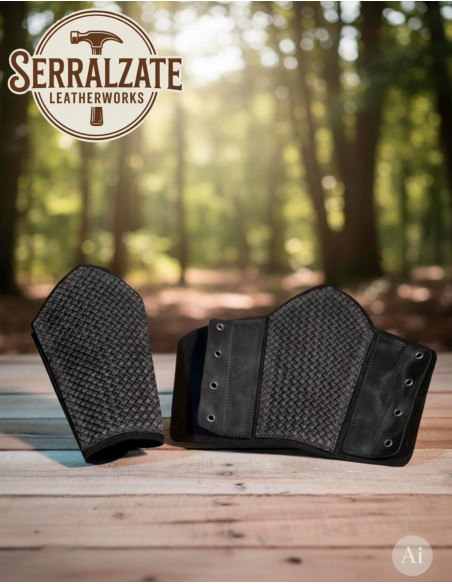 Vikingekonge Haakon armbånd i sort