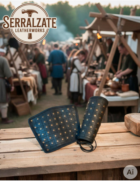 Verstärkte mittelalterliche Armbänder...