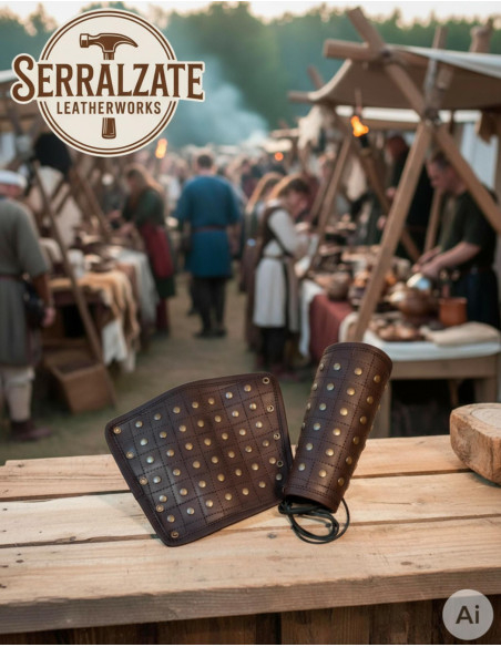 Verstärkte mittelalterliche Armbänder...