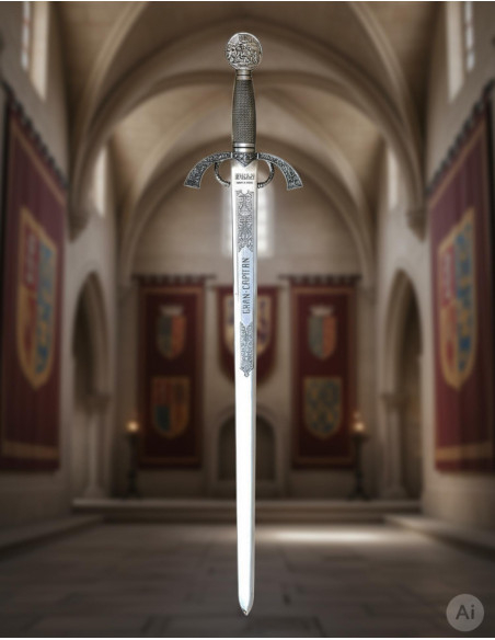 Großes Kapitänsschwert, Silber Großes Kapitänsschwert, Silber