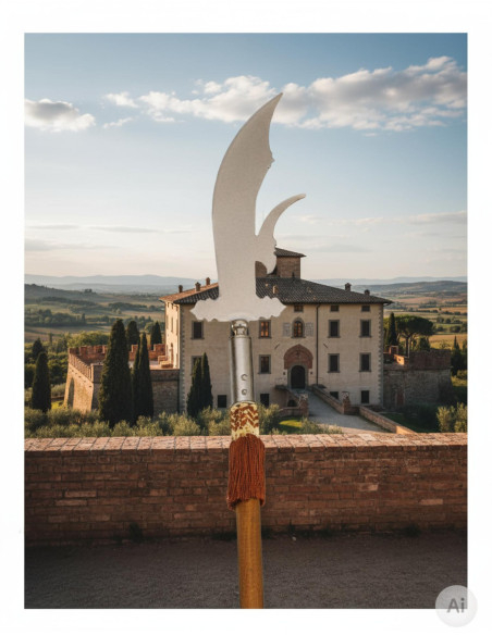 Lanza Guisarma Italiana Siglo XVI -...