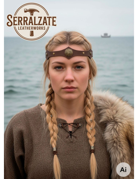 Vikinga tiara med keltiske knuder,...