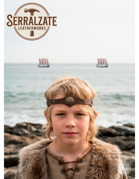Vikinga tiara med keltiske knuder,...